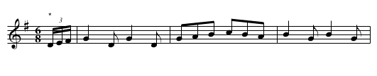 North Ashton Frolick. Ru2.112 - staff notation