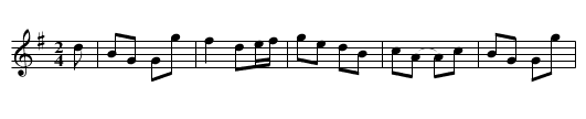 North Brittains - staff notation