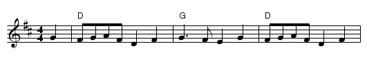 North Skelton 3, v 2 - staff notation