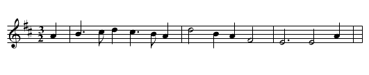 NORTHERN JIG - staff notation