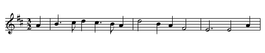NORTHERN JIG - staff notation
