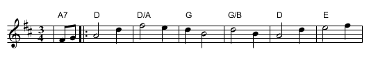 Northern Lights/ Waltz set - staff notation