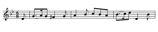 Northern Nancy - staff notation