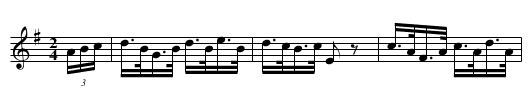 Northern Troupe, The - staff notation