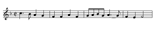 Nos Galan - staff notation