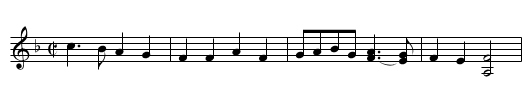 Nos Galen - staff notation