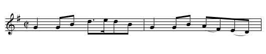 Nothing So Sweet As Love. JBut.984 - staff notation