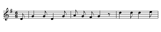 Nottinghamshire Poacher, The  - staff notation