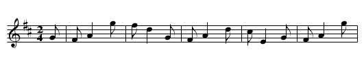 Now for it - staff notation
