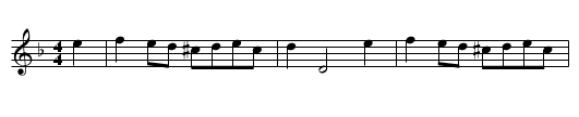 Nowill Hill - staff notation