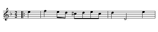 Nowill Hills [2] - staff notation