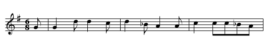 NU UP JI RUTERS - staff notation
