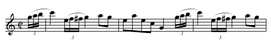 Nubbin - staff notation