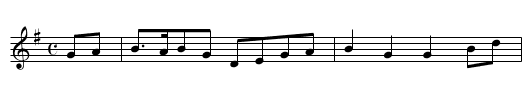 NUMBER ONE - staff notation