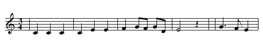 Nun llores nin - staff notation