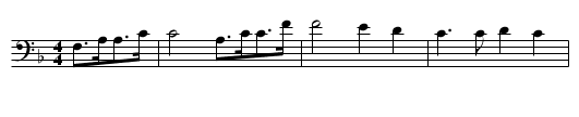 NUN ZU GUTER LETZT - staff notation