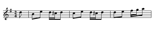 Nur Nix neichs net Bayrisch Polka - staff notation