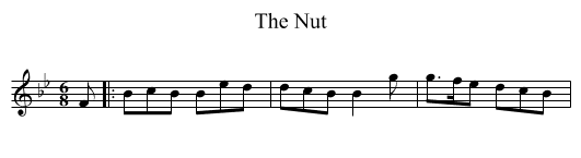 Nut, The - staff notation