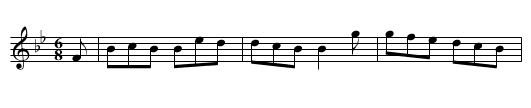 Nut, The  - staff notation