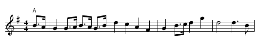 Nutting Girl - Field Town - staff notation