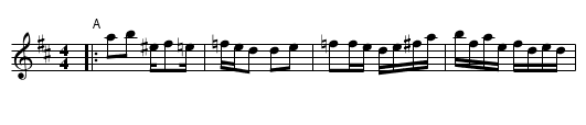 Nyanyanyanyanyanyanya!  (D) - staff notation