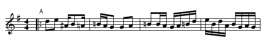 Nyanyanyanyanyanyanya!  (G) - staff notation