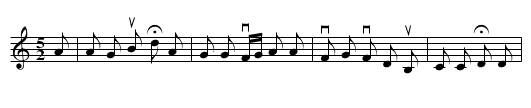 Nystev - staff notation