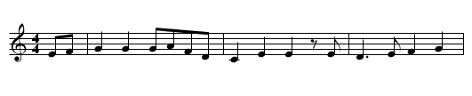 O ALTE BURSCHENHERRLICHKEIT - staff notation