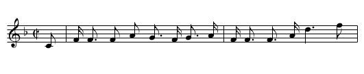 O can ye labor lea, young man - staff notation