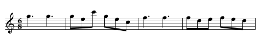 O Dear What can the matter be, No 21. TTa.04 - staff notation