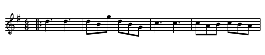 O DEAR! WHAT CAN THE MATTER BE - staff notation