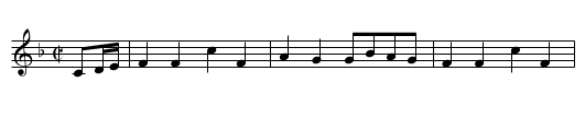 O Gin Ye Were Dead Gudeman - staff notation