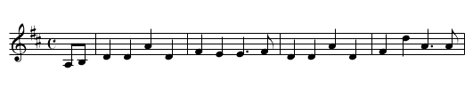 O gin ye were dead Gudeman. - staff notation