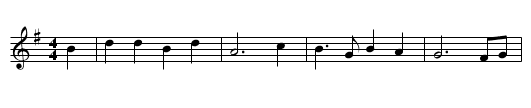 O Hark The Mighty Cry - staff notation
