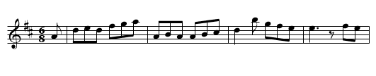 O Hurrah for the Bonnetts O Blue - staff notation