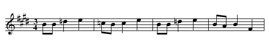 O ta dyna o ta dyna zjedli wilcy Bernadyna - staff notation