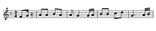 O 'Twas in the Broad Atlantic - staff notation