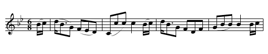O Whistle and I'll Come to Ye, My Lad - staff notation