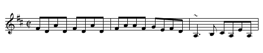 Oak Tree [1], The - staff notation