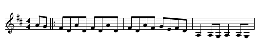 Oak Tree - staff notation