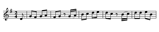 Oakham Poachers - staff notation