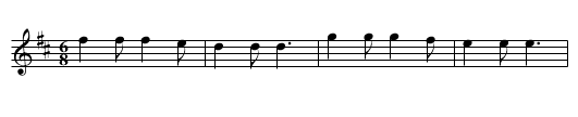 Oats and Beans - staff notation