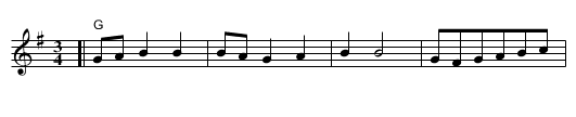 Oberek Lubelski - staff notation