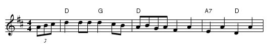 O'Carolan's Concerto - staff notation