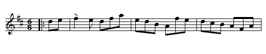 O'Carolan's Jig - staff notation