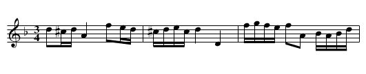 Ockelbogubbarnas favorit - staff notation