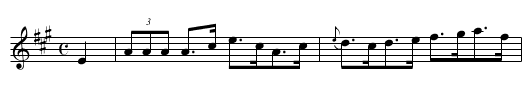 O'Connor's Clog - staff notation