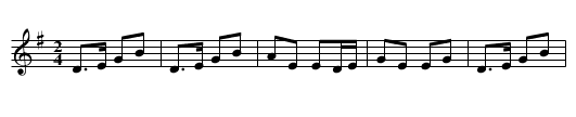 O'Connor's Polka - staff notation