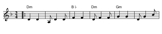 Od Yishama - staff notation