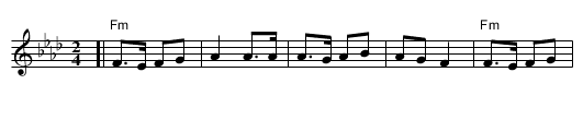 Od Yishoma #3 - staff notation